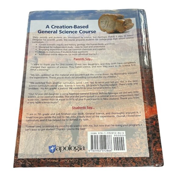 Exploring Creation with General Science 2nd Ed Homeschool Apologia Educational - Picture 2 of 2